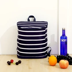 Wholesale Custom Picnic Lunch Camping Printed Waterproof Backpack Insulated Cooler Bag