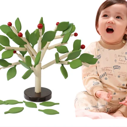 Детские развивающие деревянные Обучающие игрушки «сделай сам», наборы Монтессори