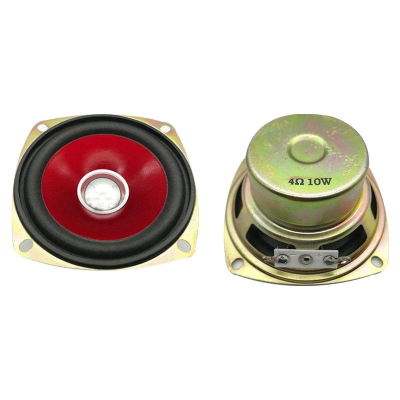 3 inch 4 inch 6inch full range anti magnetic square round speaker driver unit 4 ohm 8 ohm 10W 15W computer speaker driver