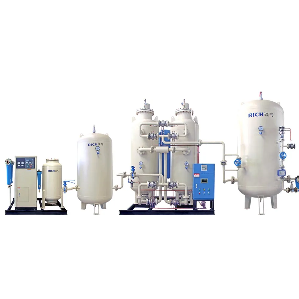 Containerized Nitrogen N2 Generator for Tank Blanking Power Stations Metallurge Chemical Pharmacy Heat-Treatment Biofuel
