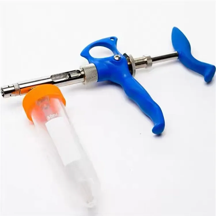 1ml continuous AI gun for sheep and goat artificial insemination gun
