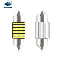 12V 24V 3014SMD White Dome Light C5W C10W Led 31mm 36mm 39mm 41mm C5W Bulb