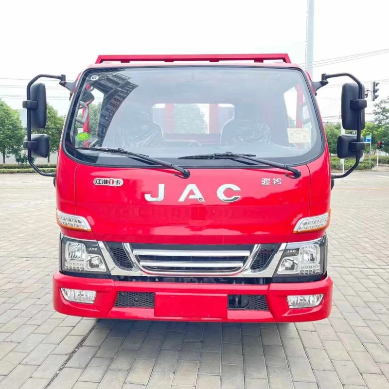 JAC Jianghuai Junling сверхмощный 5-тонный бортовой прицеп интегрированный платный экскаватор вилочный погрузчик Грузовые прицепы