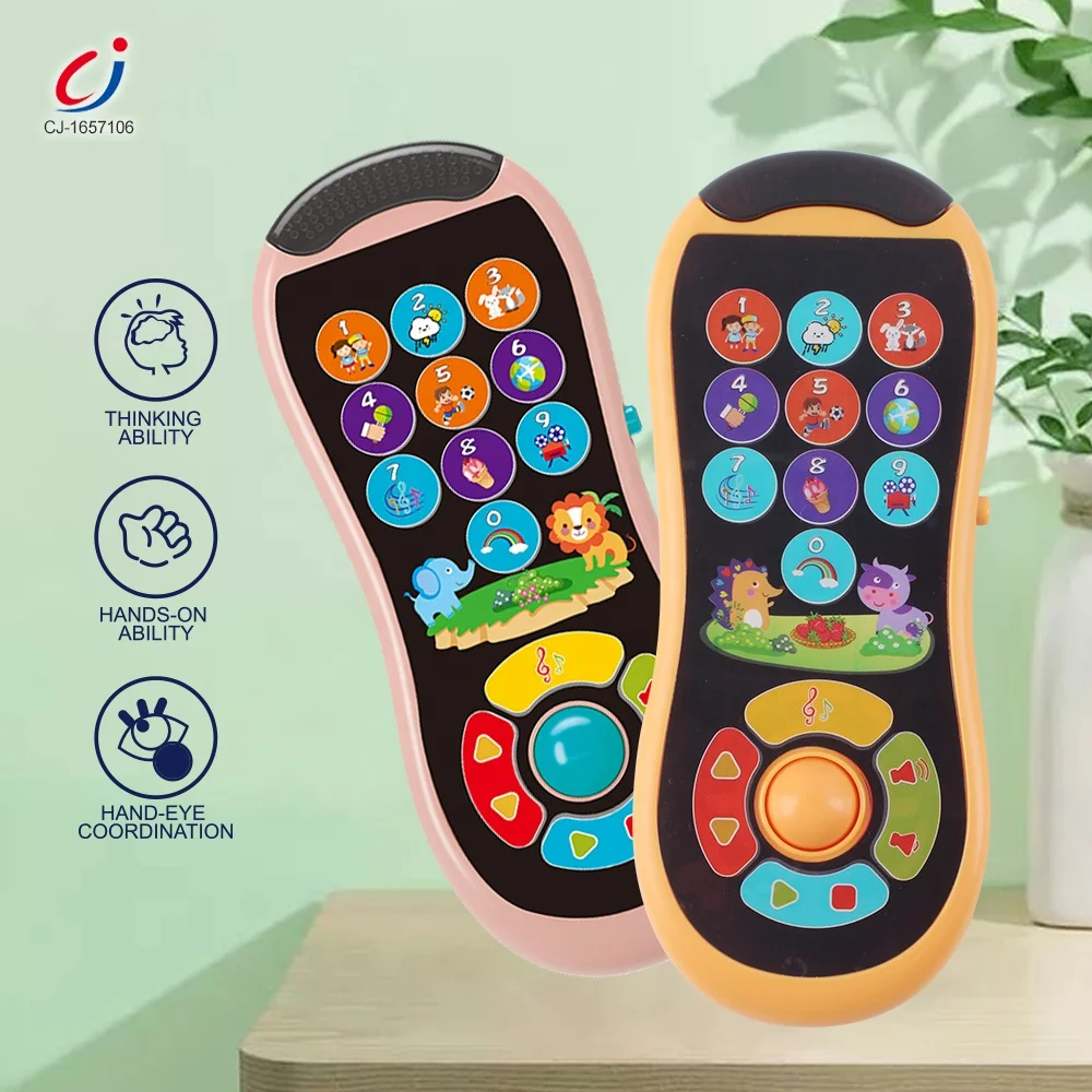 Learning Toy Mini Plastic Toys Baby Mobiles Interactive Touch Screen Remote Control Baby Controller Musical Toy