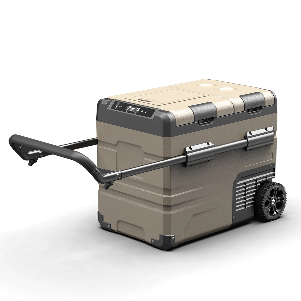 dual zones car fridges ac dc electric car home refrigerator cooler box portable camping freezer