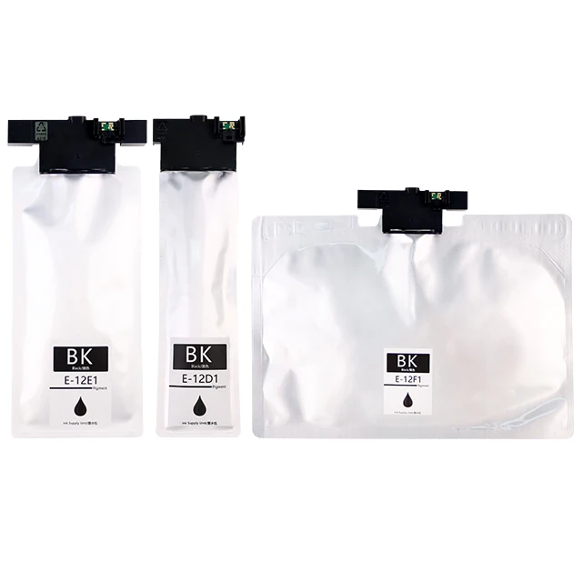 For epson workforce wf m5399 wf m5899 ink bag compatible t12d1 t12e1 t12f1 black ink cartridge