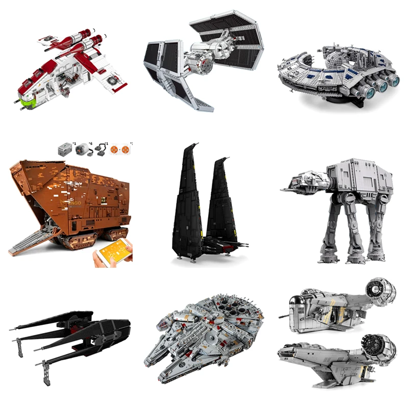 21066 21048 21026 21025 21023 21015 21011 21009 21008 MOULD KING Block Space ship 150+MOC SET building blocks (B-ABCDE)(PA01131)
