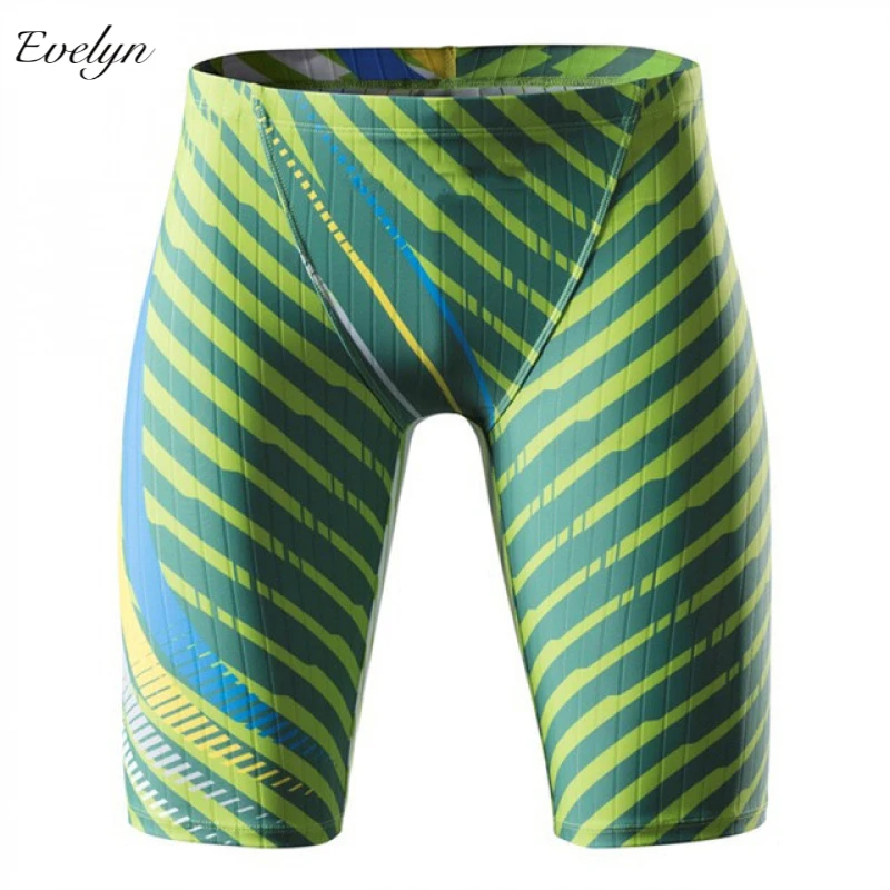 EVELYN OEM ODM Waterproof Quick-Drying Beach Pants Comfortable Breathable Swimming Trunks Long Sports Swimwear
