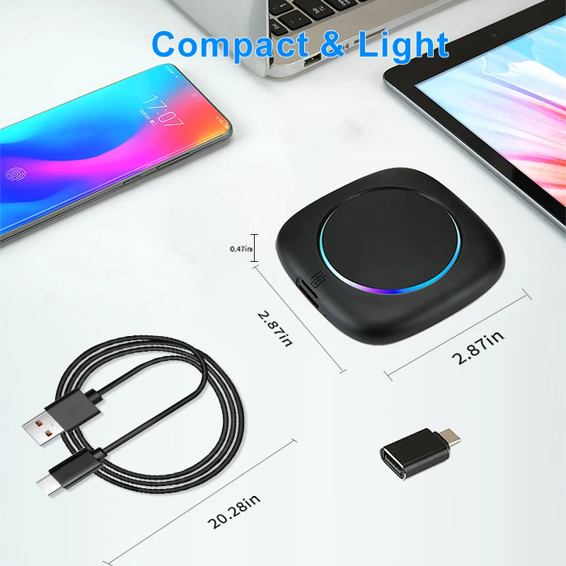 8g + 128g Android 13 Carplay Tv Ai Box Ultra Qcm6125 8-ядер беспроводной & Auto Gps для Youtube Flix Iptv