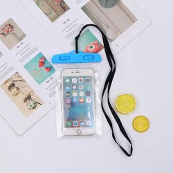 PVC Waterproof Phone Case Cover for Cell Phone Touchscreen Mobile Water Proof Pouch Bag With Strap for iPhones