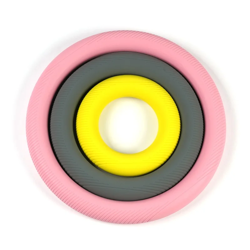 2-in-1 Kettlebell & Dumbbell Weight Ring with Non-slip Silicon Grip for Strength Training, HIIT, Pilates & Aerobics Exercises