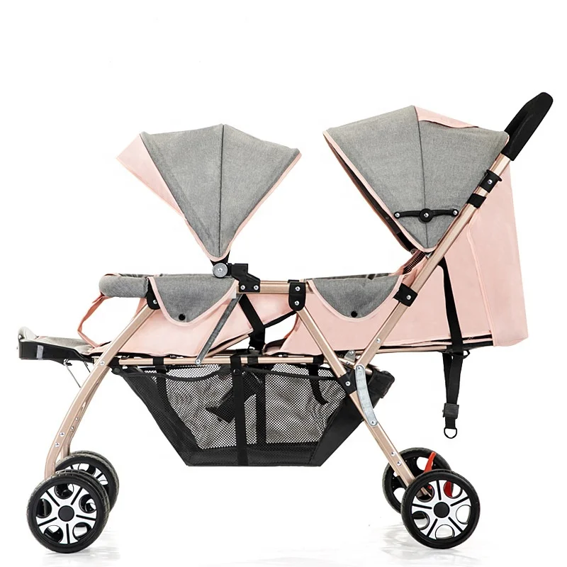 Wholesale customization lightweight high quality foldable twins baby strollers