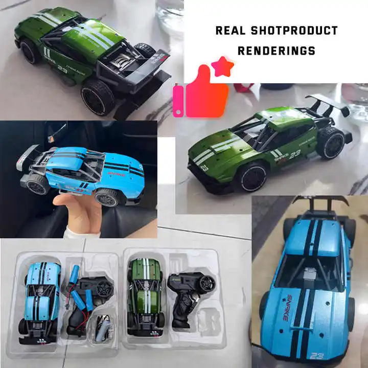 Hot Sale 1/24 High-Speed Remote Control Alloy Racing Car 1:16 Scale Electric Plastic Toys