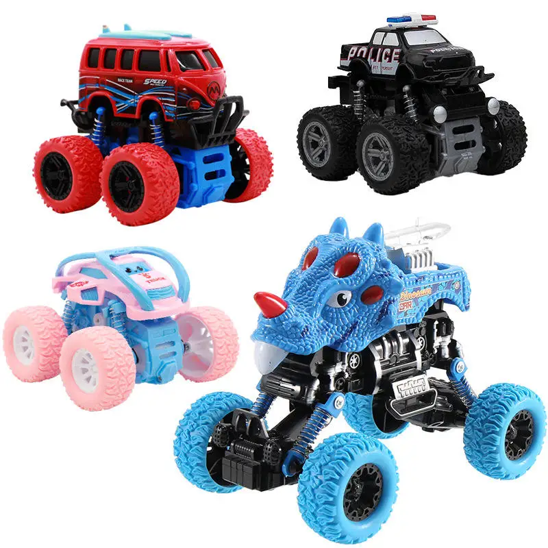Multi style Mini Friction Car Toy Simulation Swing Dino Inertia Vehicle Wholesale Cheap Pull Back Car Toy
