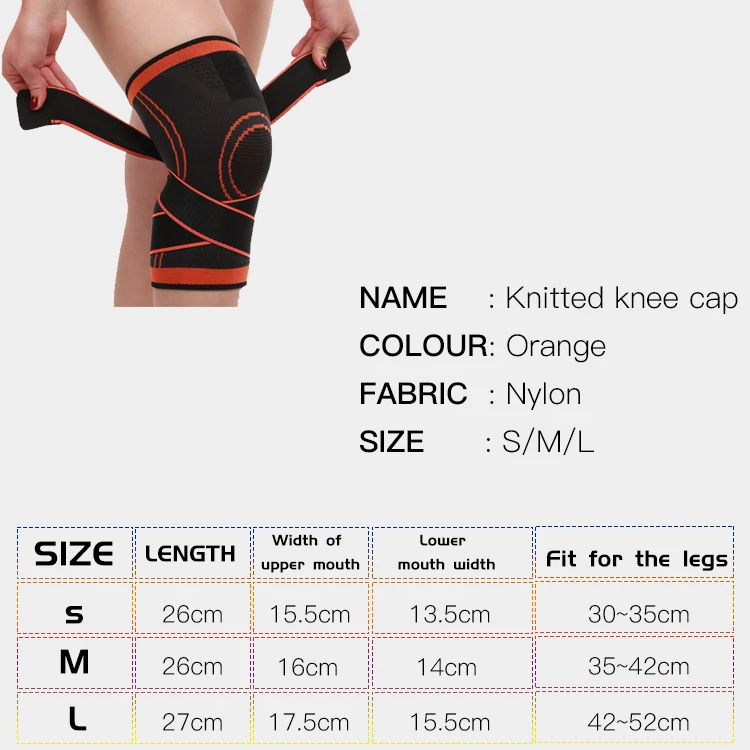 Оптовая продажа от производителя фиксатор колена Регулируемый мягкий теплый