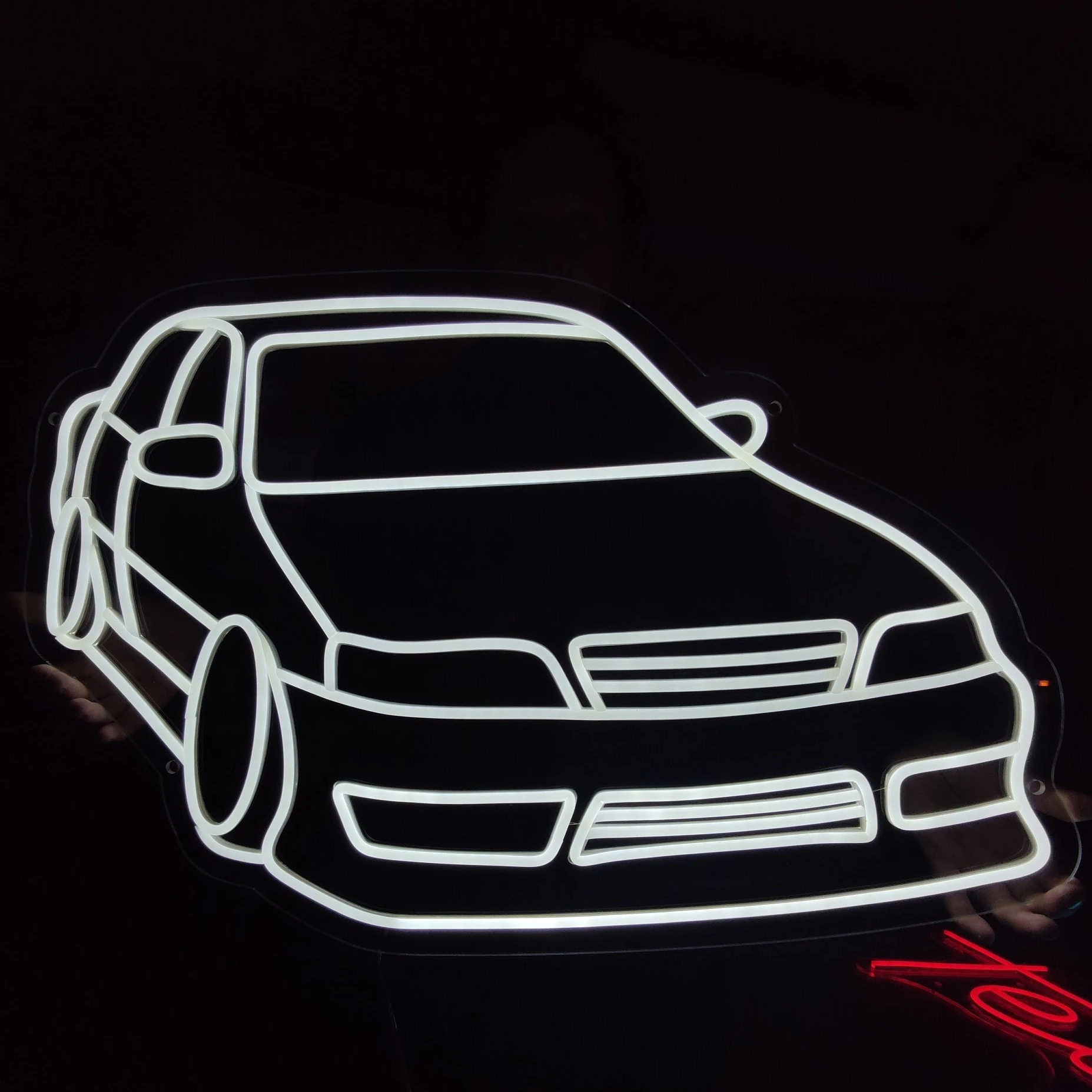Car Custom Neon Sign For Bedroom Bar Garage Carpark Custom LED Neon Sign Modern Car