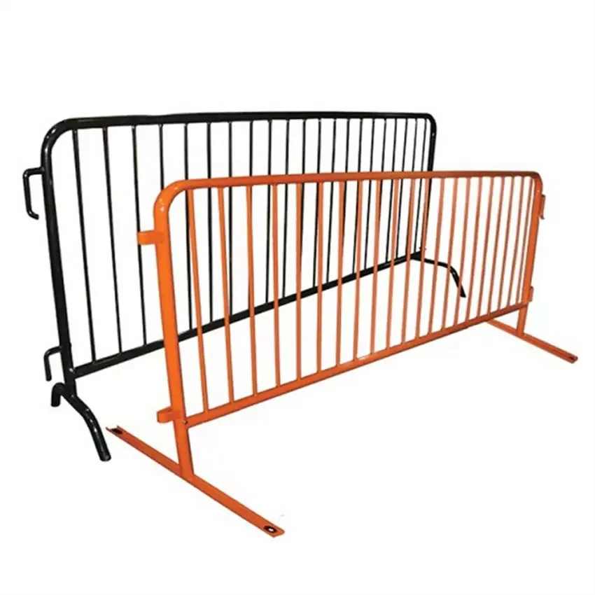 High Quality Barriers Temporary Barricades Pedestrian Steel Barricade Crowd Control Barriers for American