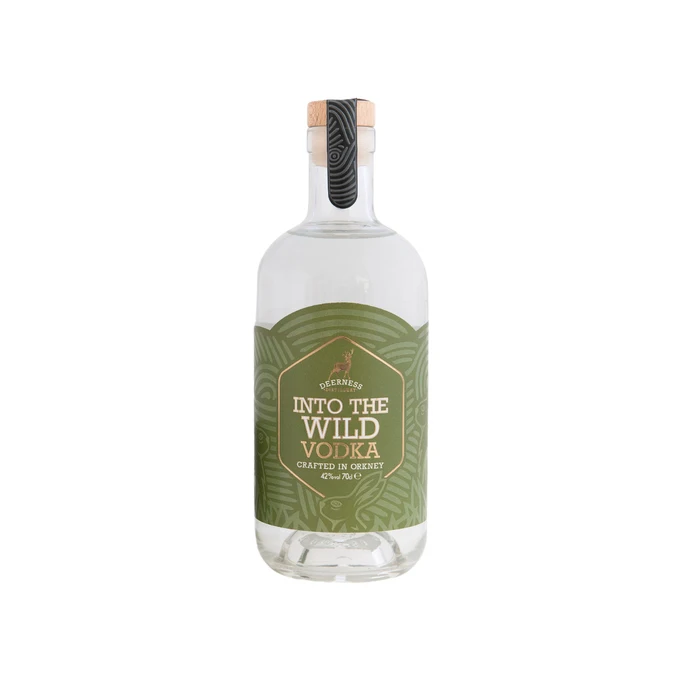 Multi Award Winning Best UK Vodka Into the Wild Premium Classic Vodka 20CL Bottle Bulk 200ml Scotland Hand Distilled Wholesale