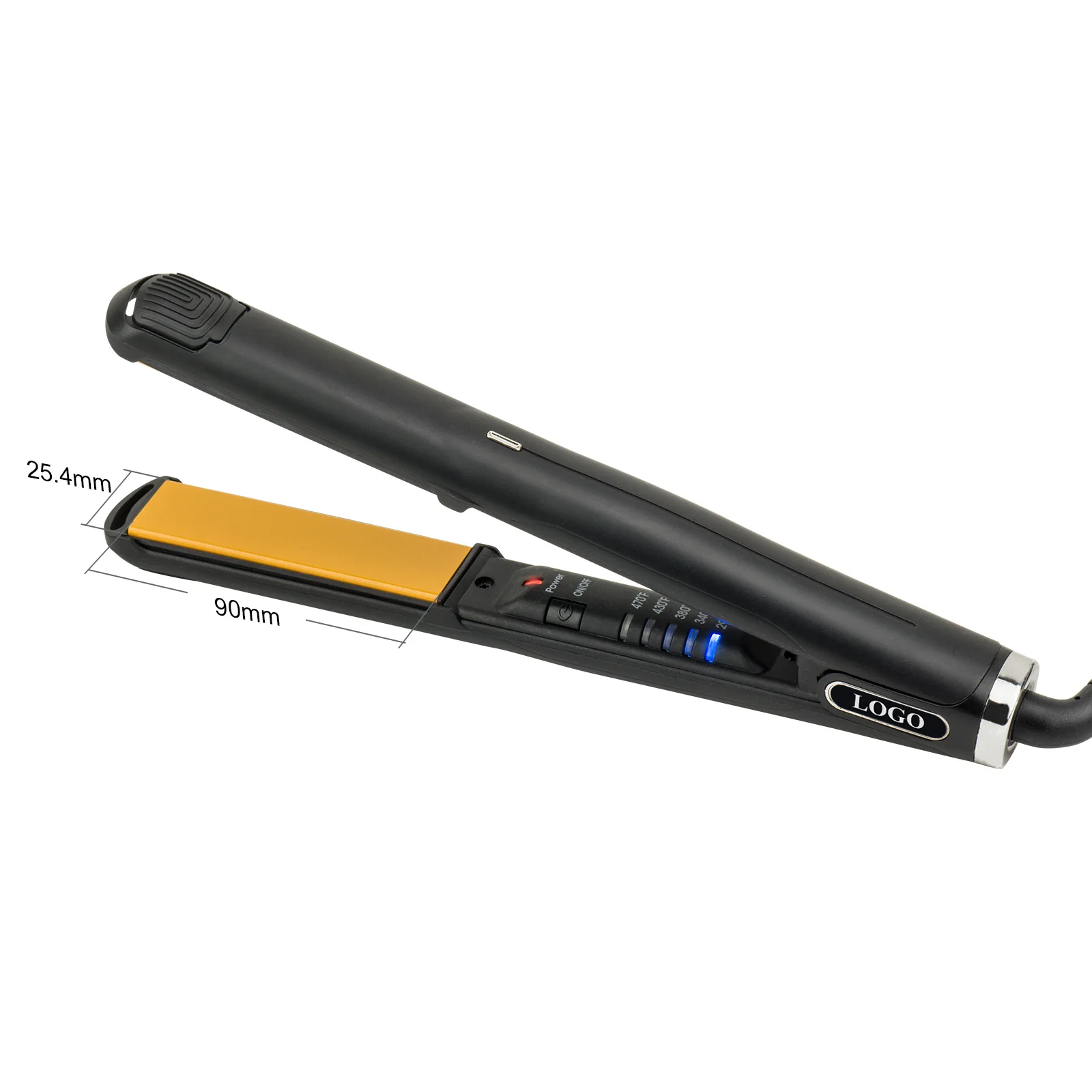 Amazon Hot Sell Hair Tool Hair Straightener Hot Selling Product Styling Tool Private Label Hair Crimper Ceramic Flat Iron LED