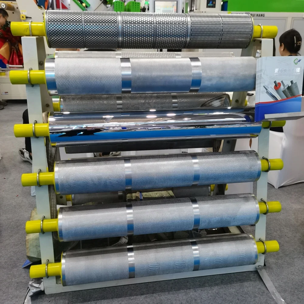 Hot sale Embossing Cylinder Roller Embossing Roller For PP/PS/PVC/PET