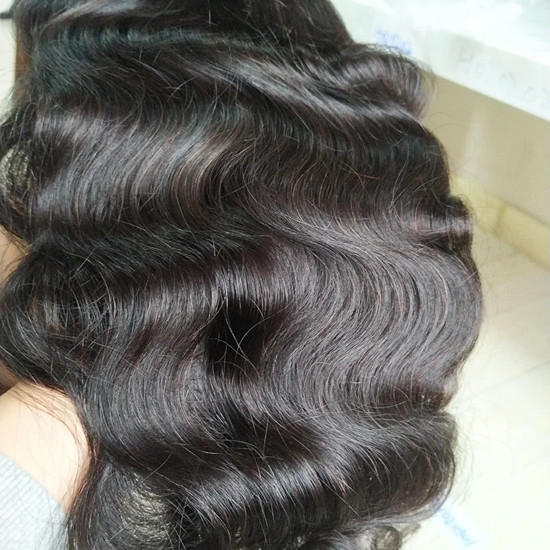 Wholesale 13x4x1 body wave natural raw virgin cuticle aligned brazilian peruvian Human Hair Lace Front Wig