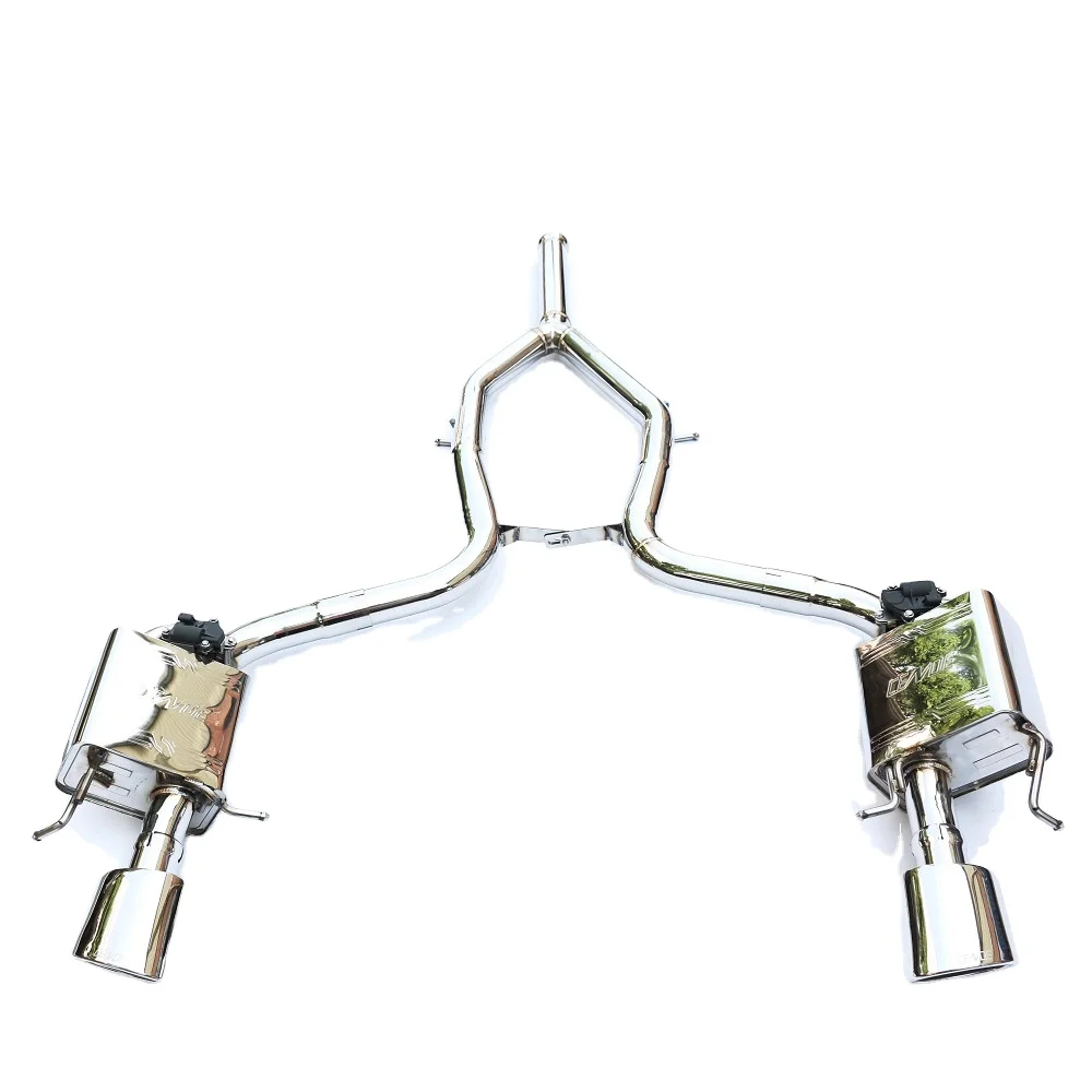 Cat back exhaust system exhaust pipe is suitable for Mercedes Benz E200