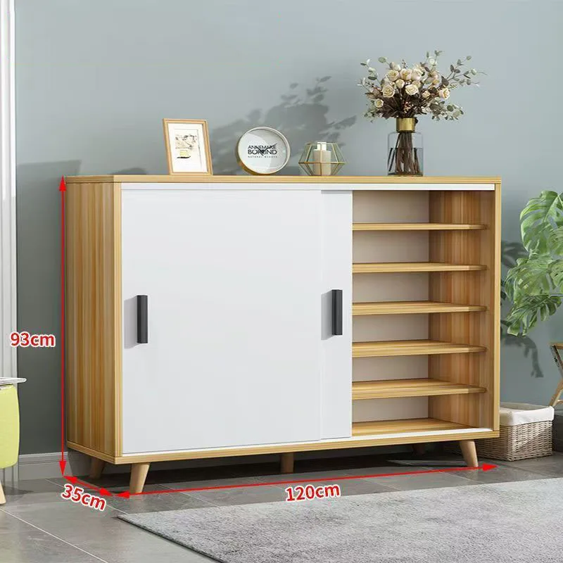 Fashion walnut wooden board living room dining room furniture 30 pairs large volume slide doors rack cabinets