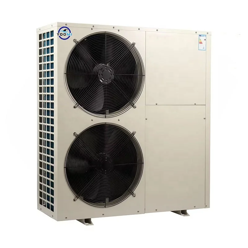 Swimming pool electric heat pump water heater EVI pool inverter with WIFI pool pump and heater