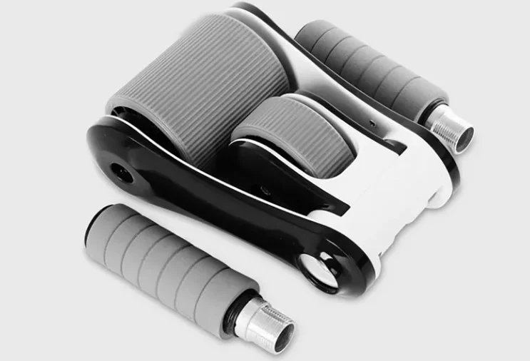 High Quality Commercial Abdominal Wheel Fitness Ab Roller Wheels Multi-Functional Double Wheel Hot Sale Health Device