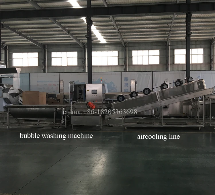French fries production line full automatic price of potato chips production line