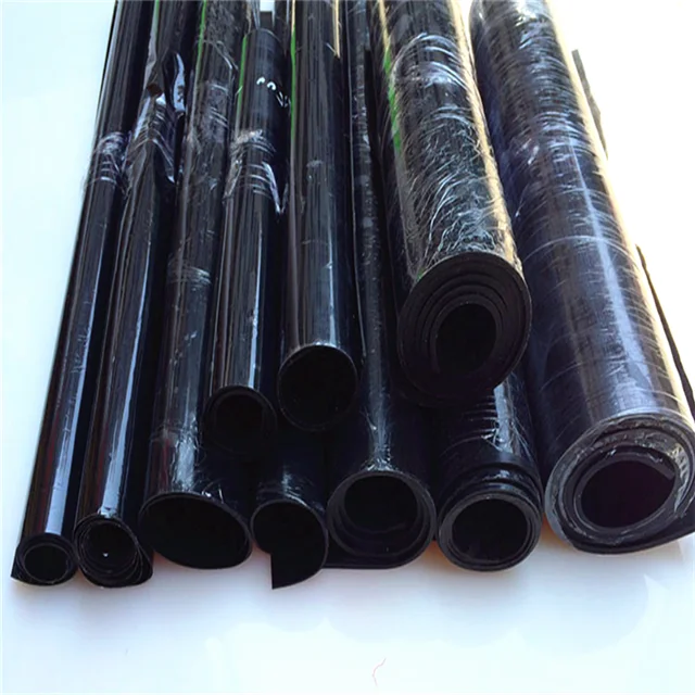 Black Silicone rolls sheet in stock