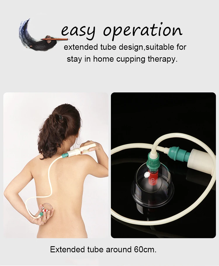 Traditional Chinese Fire Glass Cupping Jinkang Vacuum Cupping Machine 12 Cups Cupping Hijab Jars AntiCellulite Suction Cups