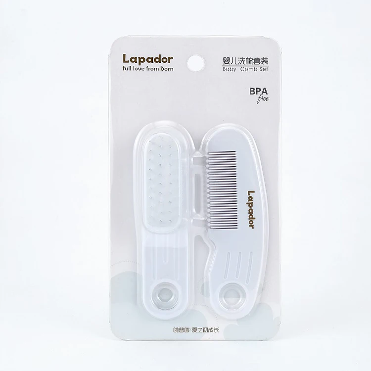 Hot Sale Factory Direct Baby Infant Hair Comb And Brush Set