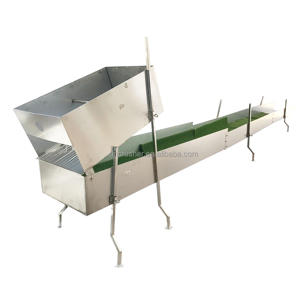 Small Dredge Gold Machine Highbanker Sluice Box Portable Mini Gold Sluice