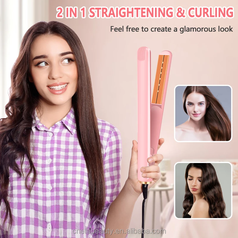 CE ROHS MCH Vendor 450 Degrees Professional Brazil Keratin Ceramic Nano Titanium Flat Iron Hair Straightener