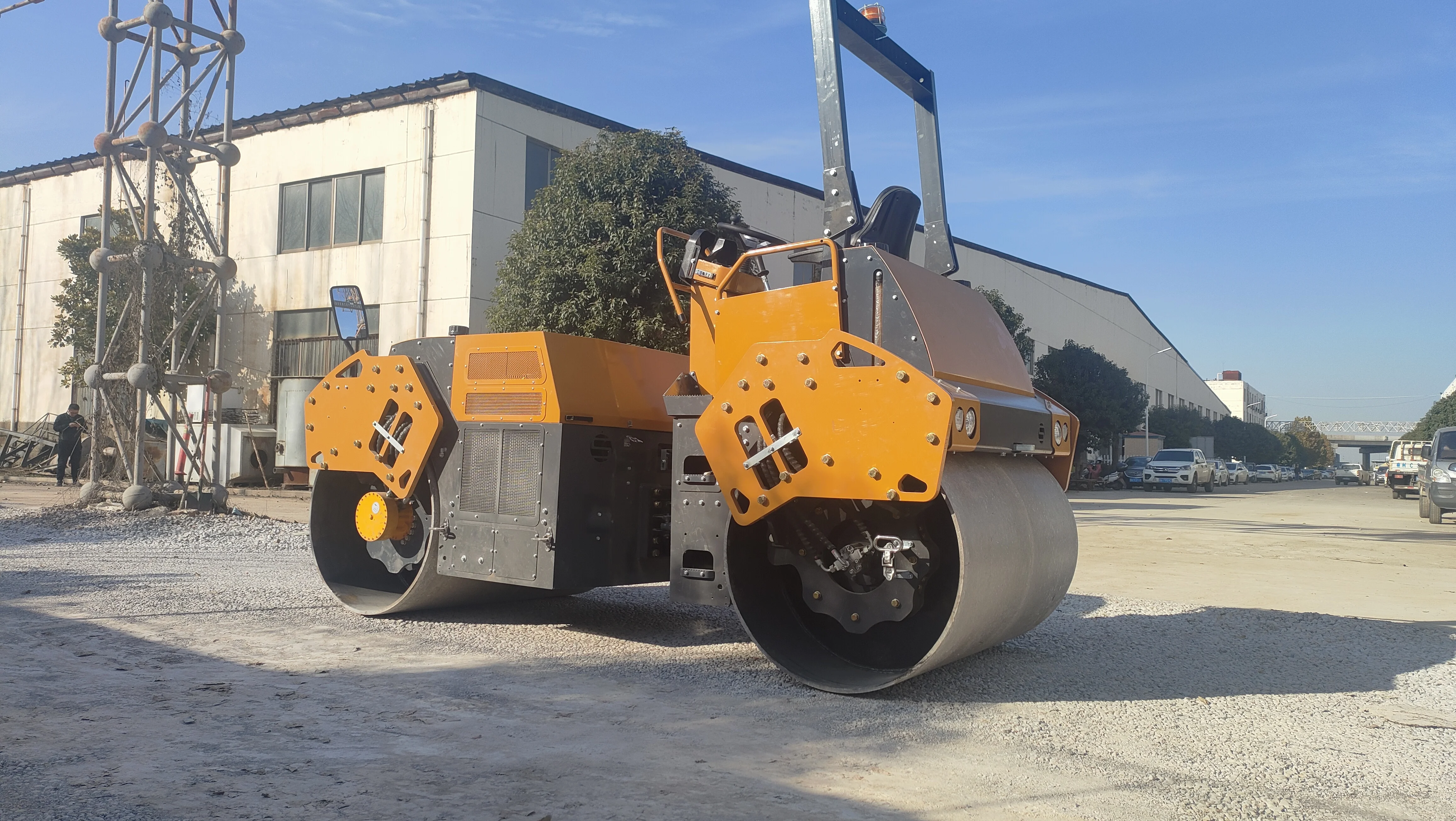 High Quality mini road roller double drum 7ton road roller machinery rollers for asphalt road sale