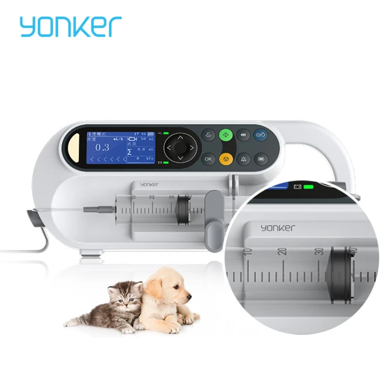 Yonker veterinary automatic syringe pump automatic continuous vet syringe pump for veterinary use