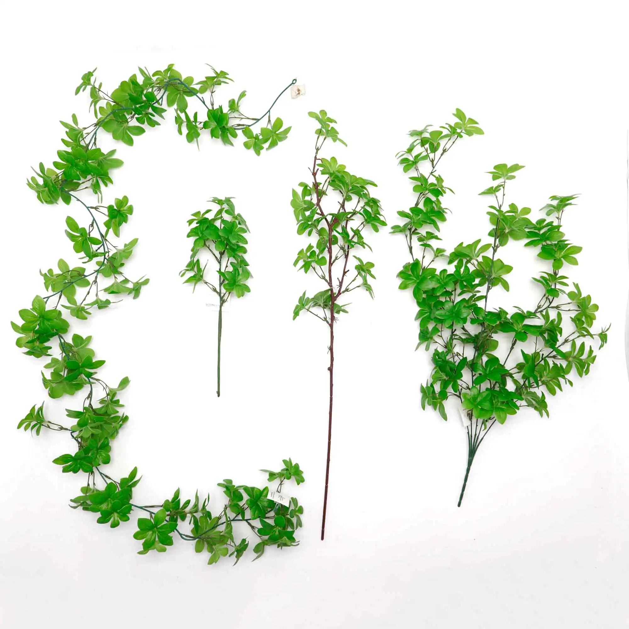 Hot Sale Silk Wedding Home Decorative Simulation Plant Artificial Fern Leaves