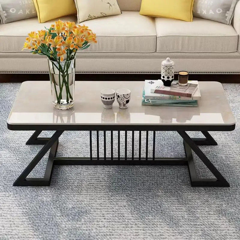 Manufacturer wholesale modern luxury customized tempered glass table top painted color marble pattern dining table coffe table