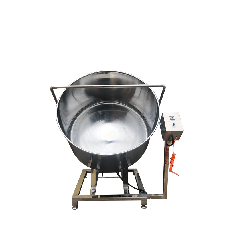 
Hot selling peanut roasting and coating production line particle swing roasting machine coated peanut snack machine 