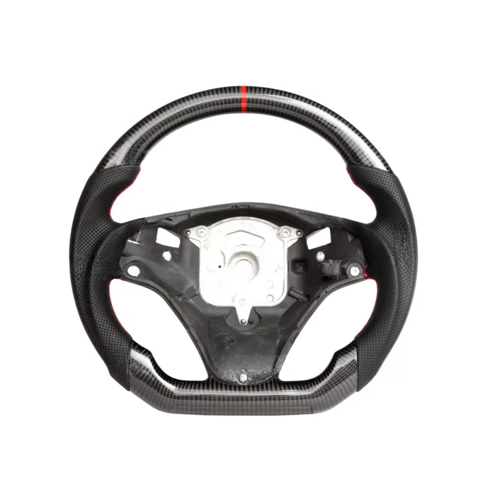 Auto-y Best Selling Products 2024 Car Accessories Real Carbon Fiber Steering Wheel for BMW E90 E92 M3 E93 335i 2005-12