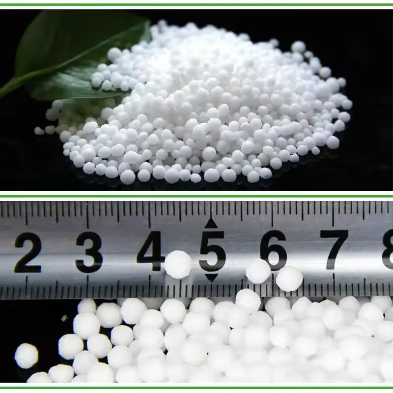 Organic Urea Fertilizer 46% Nitrogen Carbamide High Nitrogen Content Prilled State Polymer Coated Bag Packaging Model Number N46