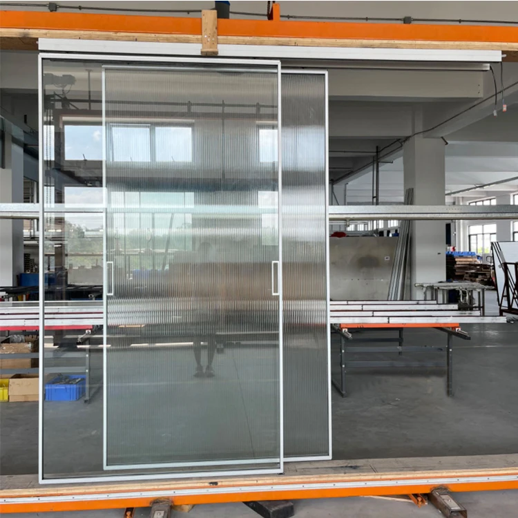 New Magnetic levitation automatic sliding door interior houses office phone app remote control smart glass automatic door sensor