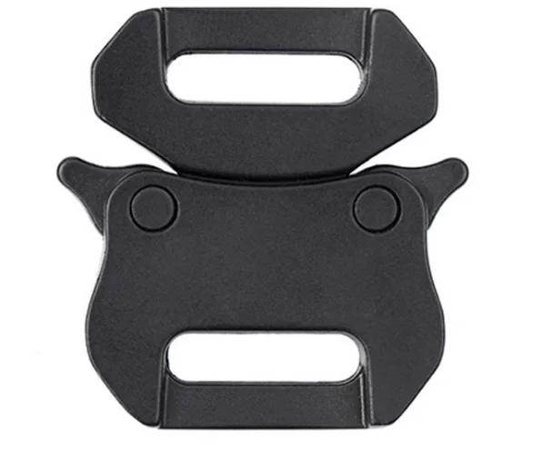 16mm metal release buckle special zinc alloy solid buckle strong outdoor small tactical strong pull buckle laser logo