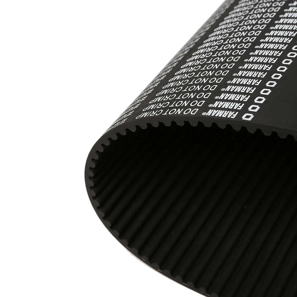 Can add baffle hole slot Customizable rubber timing belt HTD STD Trapezoidal tooth timing belt timing belt for cars