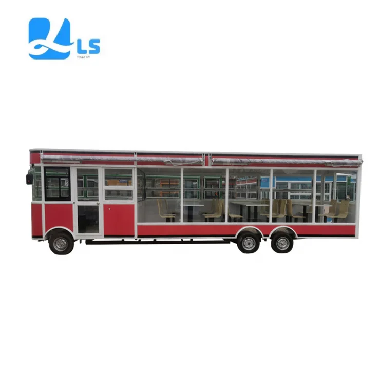 Customized Electric Food Truck Street Kitchen Dining Car Ce Dot Approved Mobile Food Cart With Cooking Equipment