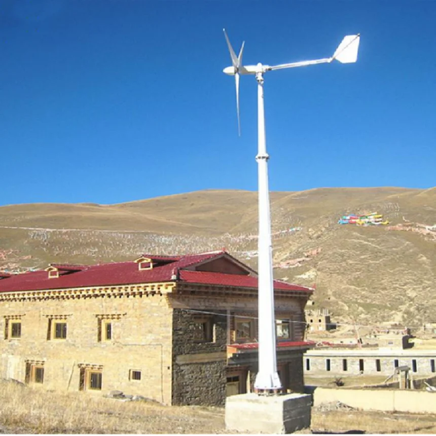 2023 hot sale European home 3kw 5kw 10kw wind turbine for home or small factory