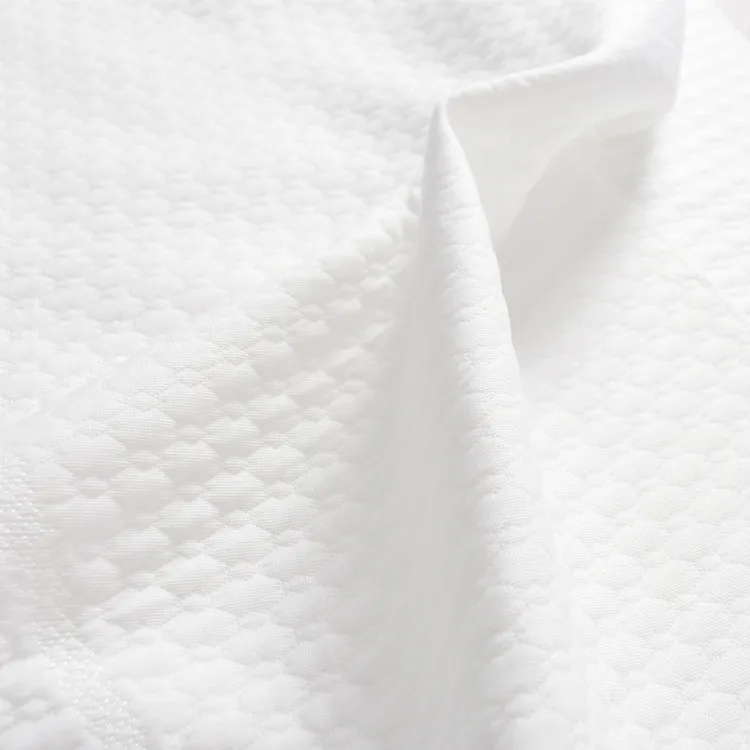 100% Polyester DTY Jacquard Knitted Mattress Fabric