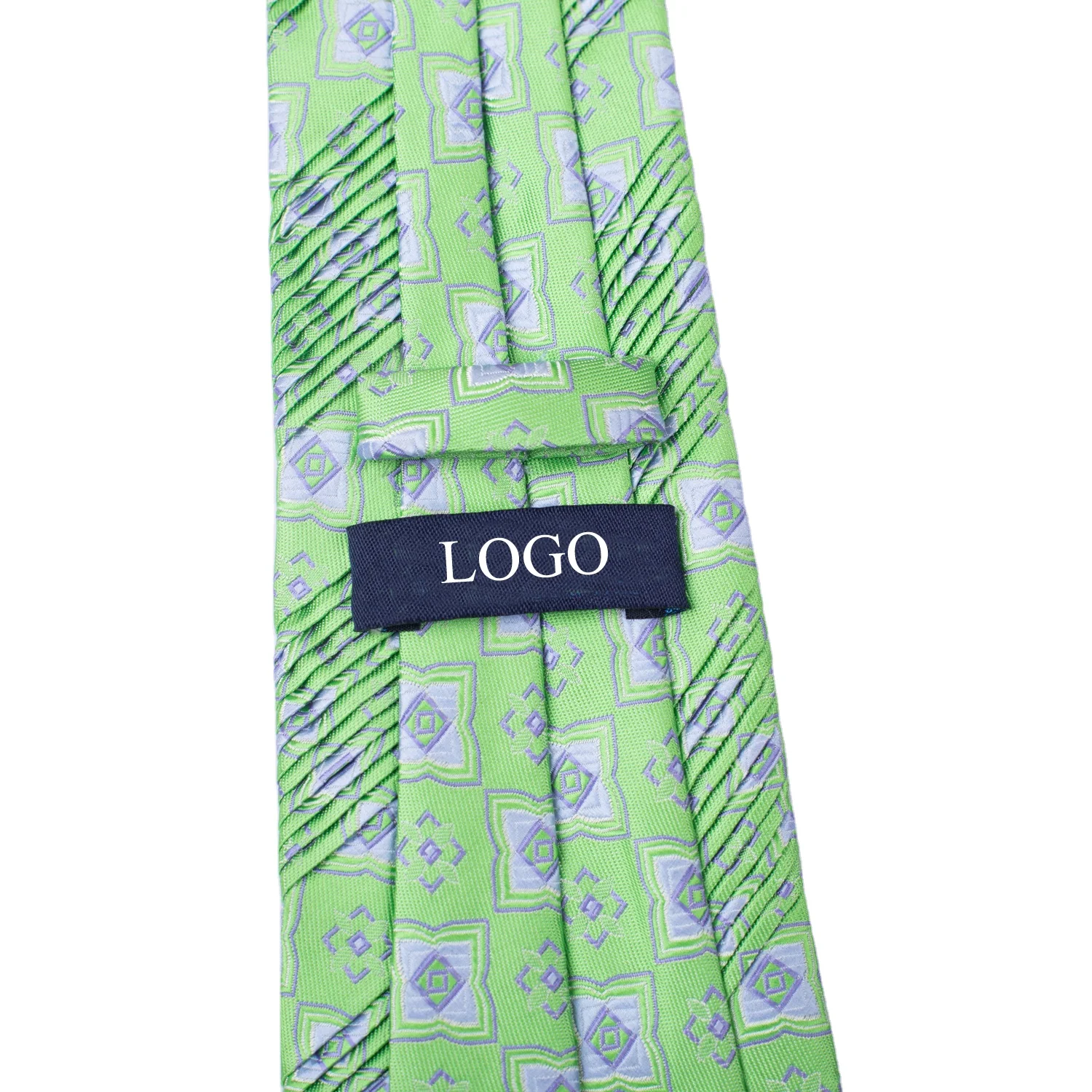 new design neckties draped tie mens 100% silk necktie with great price