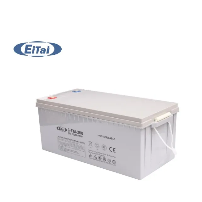 Eitai бесплатная доставка аккумуляторные батареи 12V 200Ah солнечный генератор цена 12в многократного цикла глубокого заряда-разряда 3